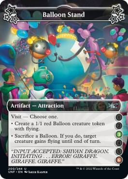 Balloon Stand (3-6) - 200: Unfinity