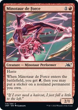 Minotaur de Force - 114: Unfinity