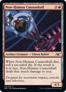 Non-Human Cannonball - 115: Unfinity