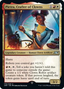 Pietra, Crafter of Clowns - 176: Unfinity