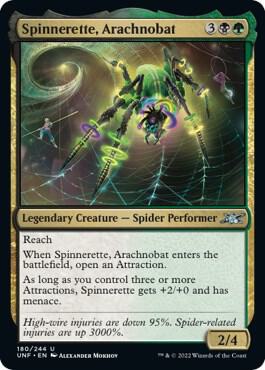Spinnerette, Arachnobat - 180: Unfinity