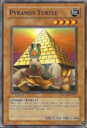 Pyramid Turtle - SDZW-EN007: Structure Deck: Zombie World (HP)
