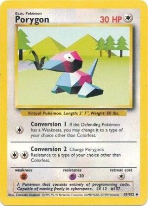 Porygon - 039/102: Base Set (LP)