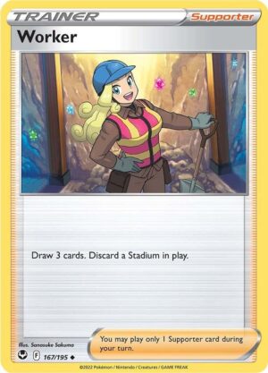 Worker - 167/195: SWSH12: Silver Tempest