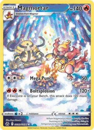 Magmortar - GG03/GG70: Crown Zenith: Galarian Gallery