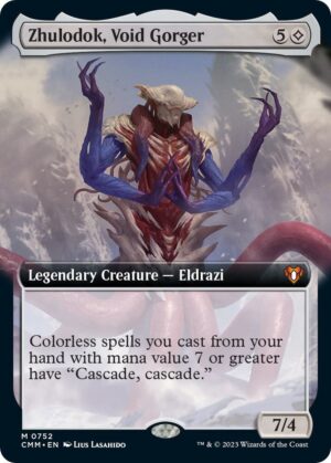 Zhulodok, Void Gorger (Extended Art) - 752: Commander Masters