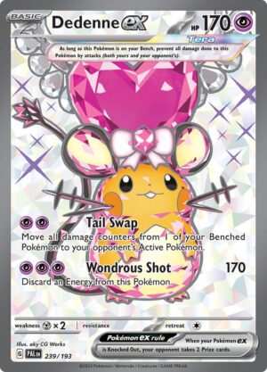 Dedenne ex - 239/193 - 239/193: SV02: Paldea Evolved