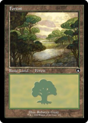 Forest (450) (Retro Frame) - 450: Commander Masters