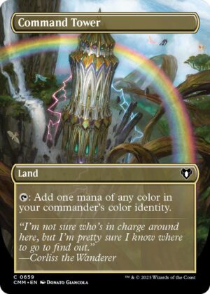 Command Tower (Borderless) - 659: Commander Masters