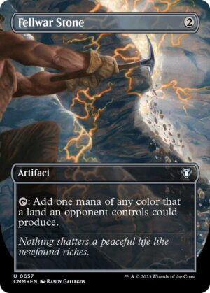 Fellwar Stone (Borderless) - 657: Commander Masters