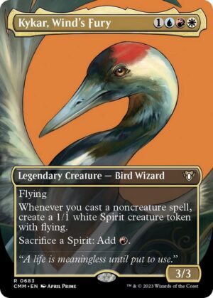 Kykar, Wind's Fury (Borderless) - 683: Commander Masters