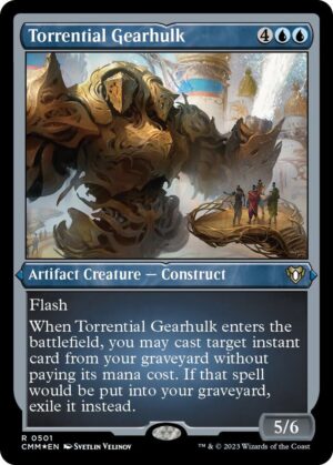 Torrential Gearhulk (Foil Etched) - 501: Commander Masters