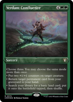 Verdant Confluence (Foil Etched) - 575: Commander Masters