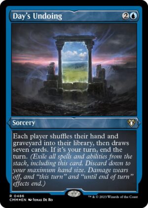 Day's Undoing (Foil Etched) - 486: Commander Masters
