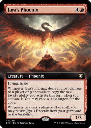 Jaya's Phoenix (Extended Art) - 768: Commander Masters
