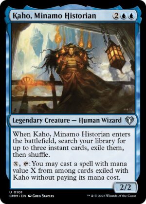 Kaho, Minamo Historian - 101: Commander Masters