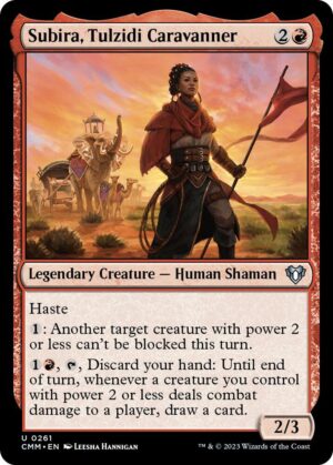 Subira, Tulzidi Caravanner - 261: Commander Masters