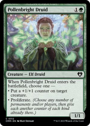 Pollenbright Druid - 312: Commander Masters