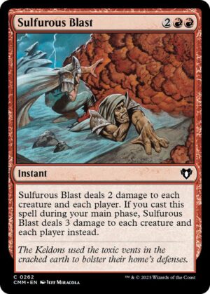 Sulfurous Blast - 262: Commander Masters
