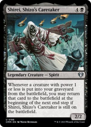 Shirei, Shizo's Caretaker - 186: Commander Masters