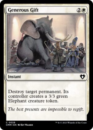 Generous Gift - 26: Commander Masters