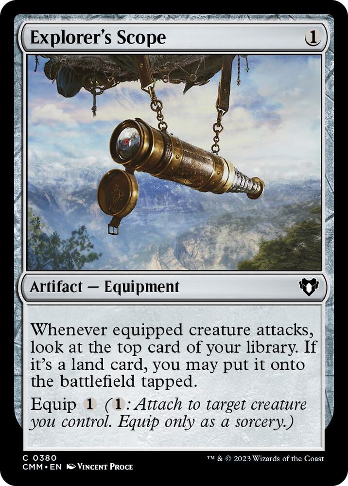 Explorer's Scope - 380: Commander Masters
