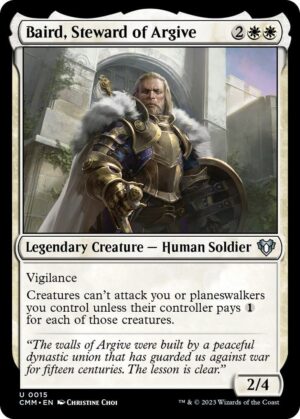 Baird, Steward of Argive - 15: Commander Masters