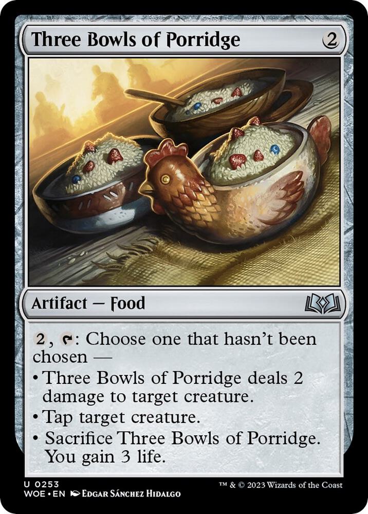 Three Bowls of Porridge - 253: Wilds of Eldraine