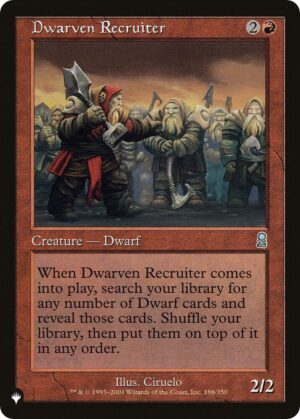 Dwarven Recruiter - 186/350: The List Reprints