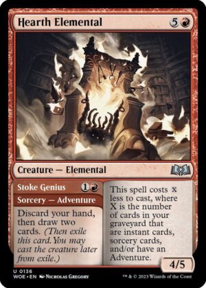 Hearth Elemental - 136: Wilds of Eldraine