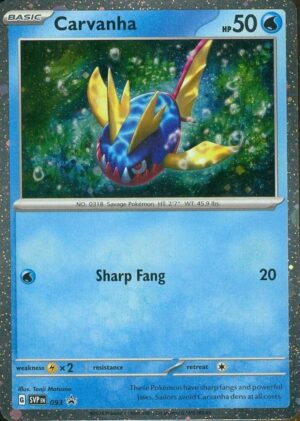 Carvanha - 093 - 093: SV: Scarlet & Violet Promo Cards