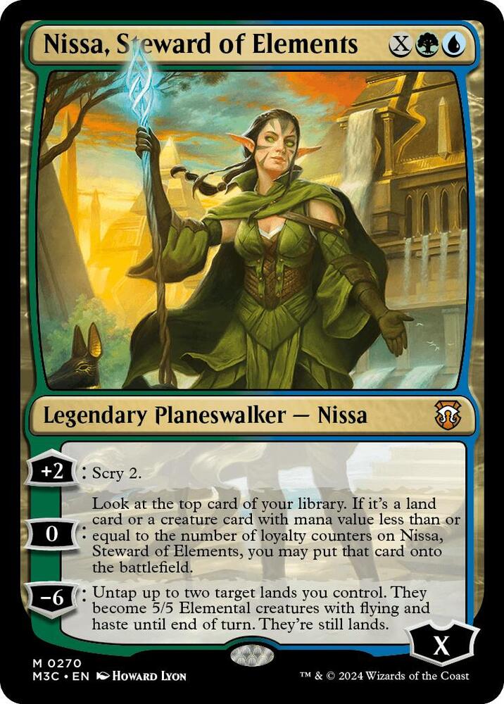 Nissa, Steward of Elements - 270: Commander: Modern Horizons 3