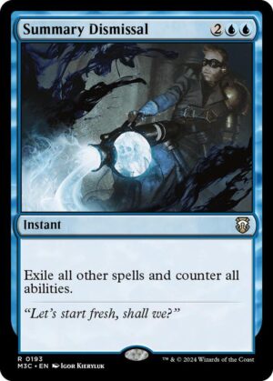 Summary Dismissal - 193: Commander: Modern Horizons 3