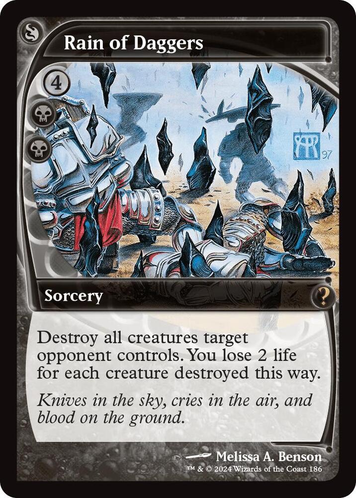 Rain of Daggers (Future Sight) - 186: Mystery Booster 2