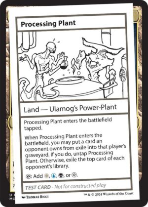 Processing Plant: Mystery Booster 2 Playtest Cards