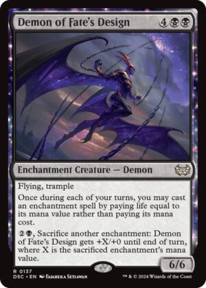 Demon of Fate's Design - 137: Commander: Duskmourn: House of Horror