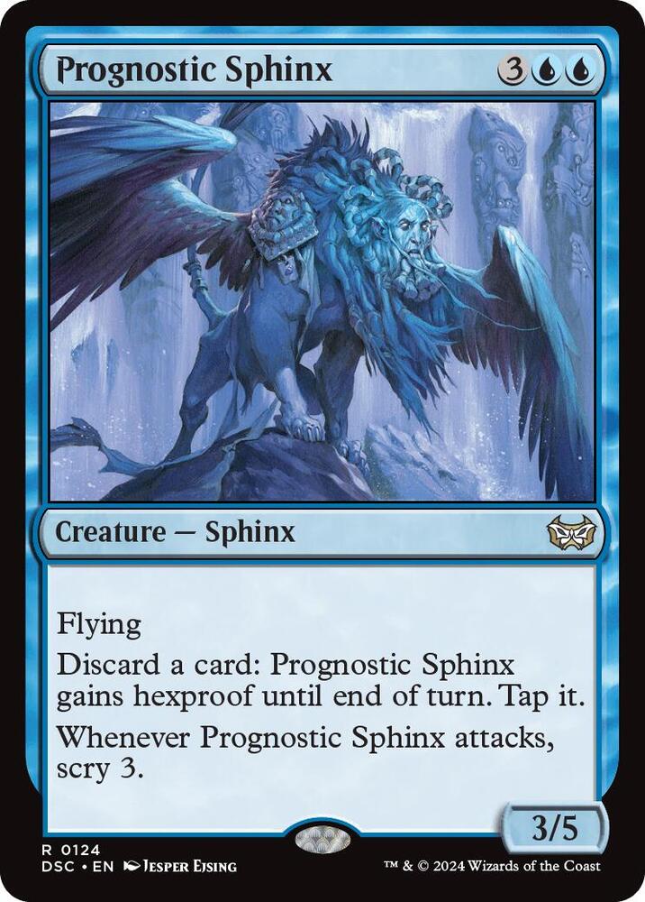 Prognostic Sphinx - 124: Commander: Duskmourn: House of Horror