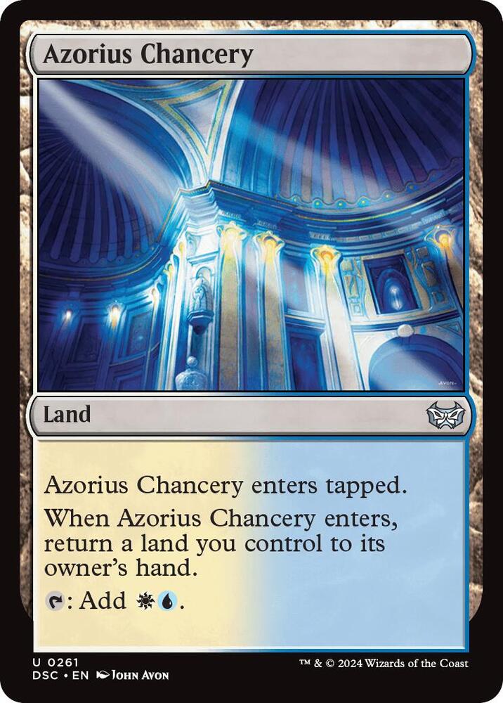 Azorius Chancery - 261: Commander: Duskmourn: House of Horror