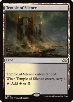 Temple of Silence - 312: Commander: Duskmourn: House of Horror