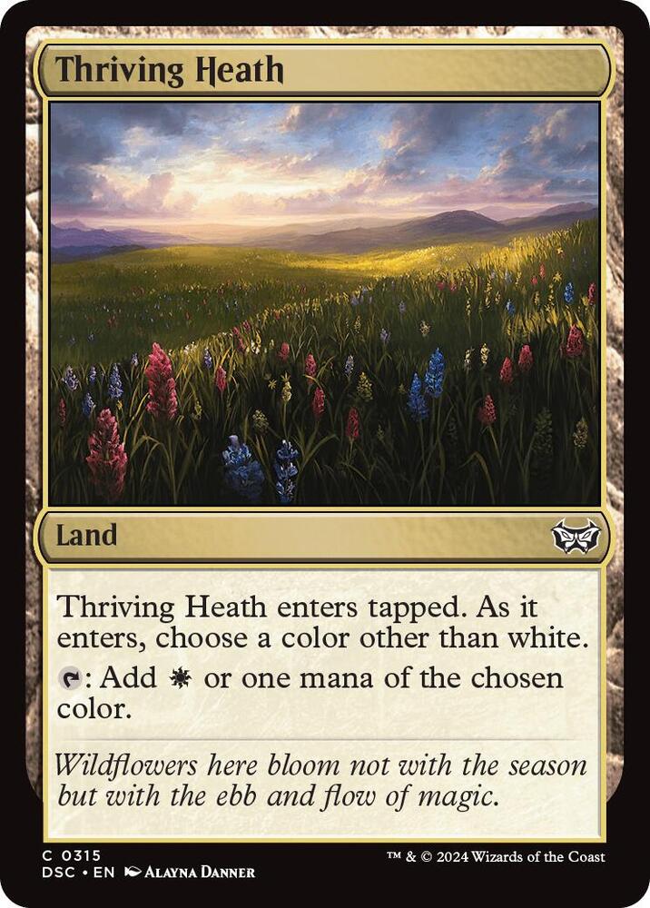 Thriving Heath - 315: Commander: Duskmourn: House of Horror