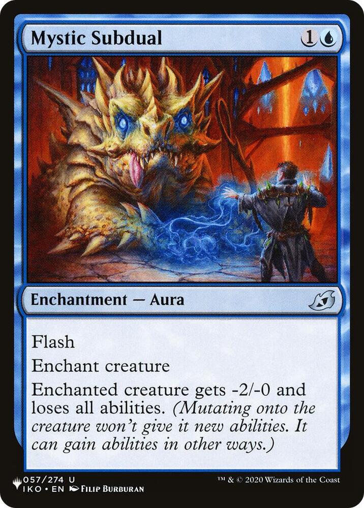 Mystic Subdual - 057/274: The List Reprints