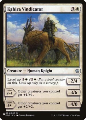 Kabira Vindicator - 004/080: The List Reprints