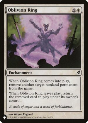 Oblivion Ring - 34/301: The List Reprints