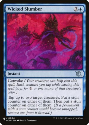 Wicked Slumber - 0084: The List Reprints