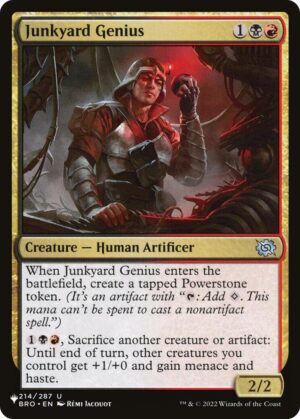 Junkyard Genius - 214/012: The List Reprints