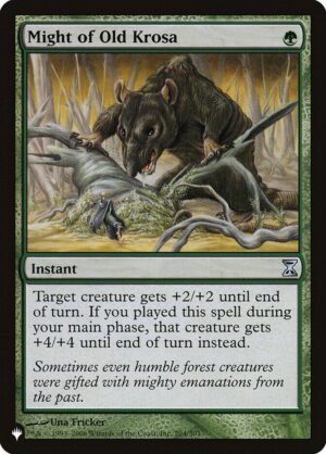 Might of Old Krosa - 204/301: The List Reprints