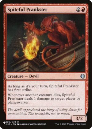 Spiteful Prankster - 026/078: The List Reprints