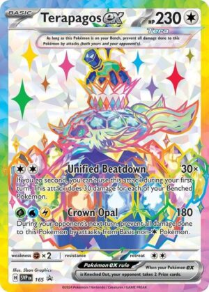Terapagos ex - 165 - 165: SV: Scarlet & Violet Promo Cards