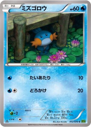 Mudkip - 012/070: XY5-Bt: Tidal Storm (JAP)