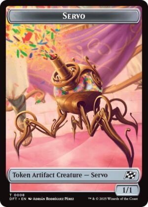 Servo // Thopter (0009) Double-Sided Token - 8 // 9: Aetherdrift